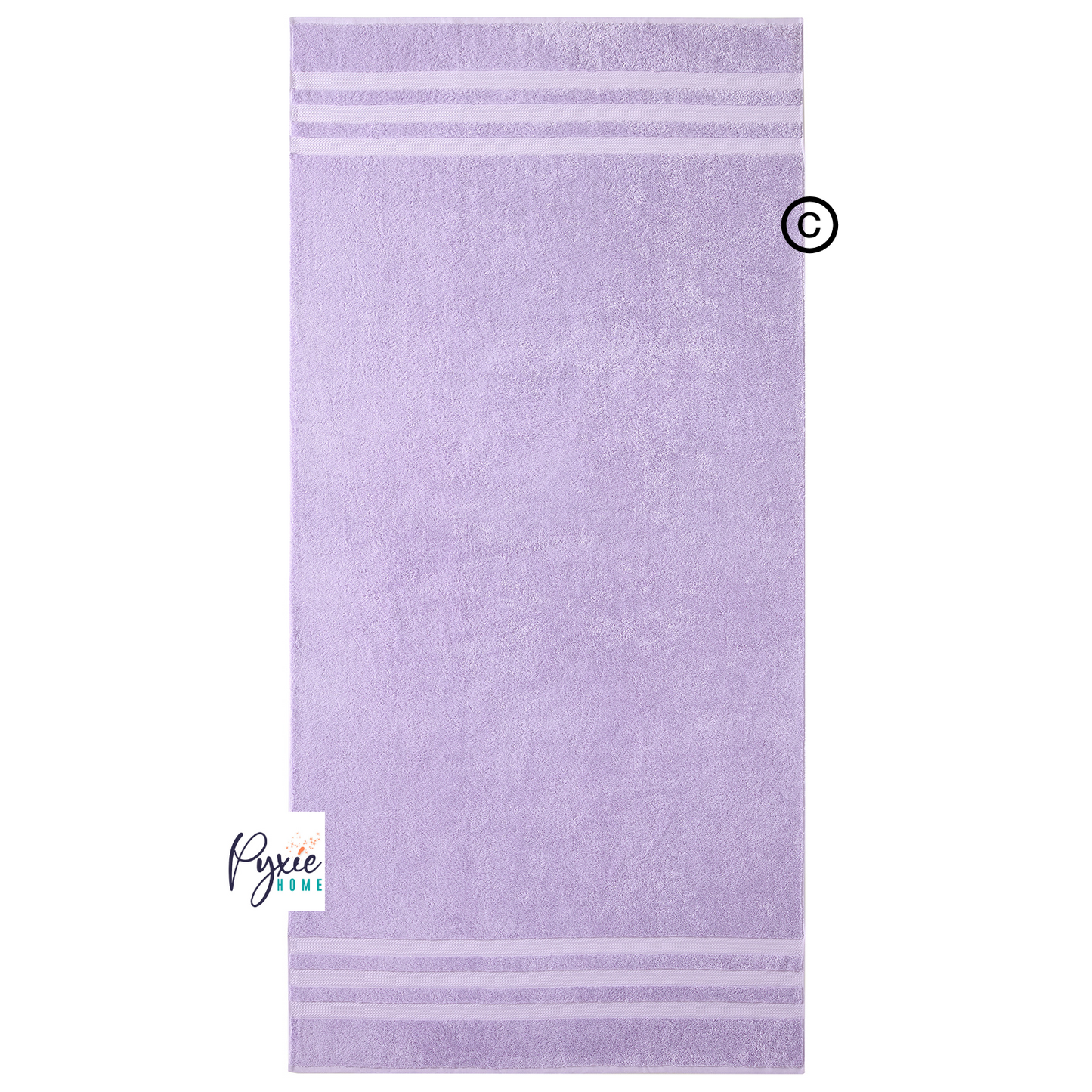 Plus Size - Extra Large Bath Towel - Oversized Ultra Bath Sheet - 100% Cotton - LIGHT PURPLE COLOR