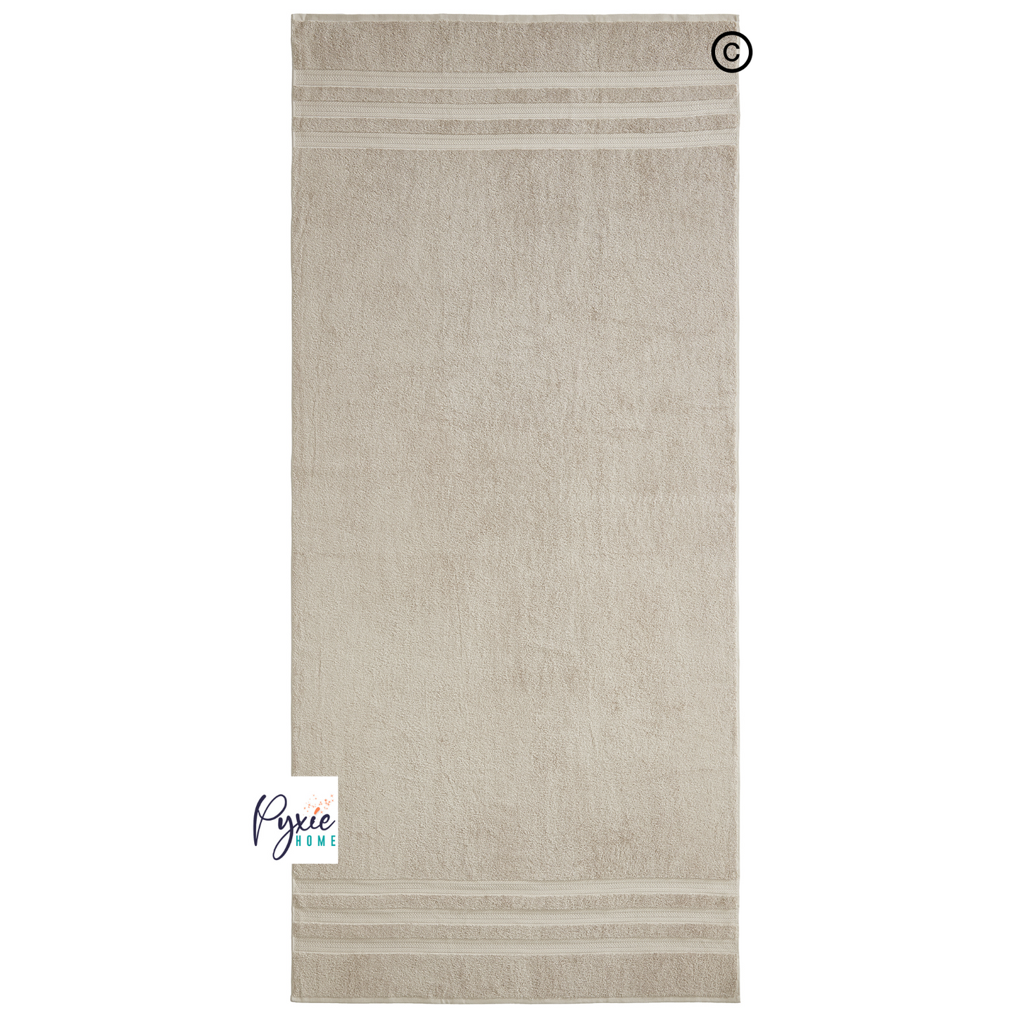 Extra Large Bath Towel - Oversized Ultra Bath Sheet - 100% Cotton - TAUPE COLOR