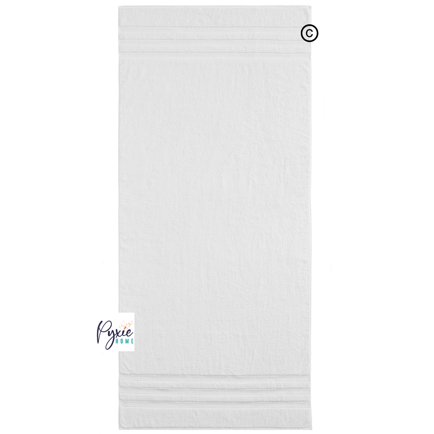 Plus Size - Extra Large Bath Towel - Oversized Ultra Bath Sheet - 100% Cotton - WHITE COLOR