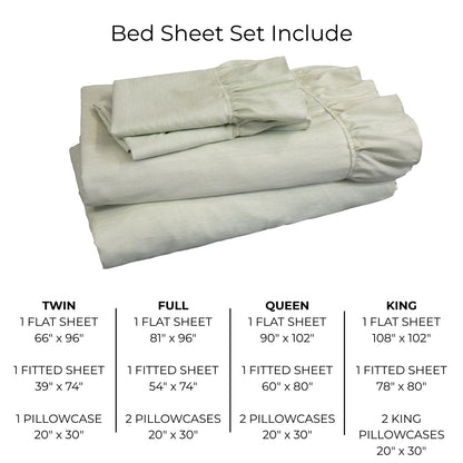 Shabby Chic Classic Pinstripe Ruffle Sheet Set