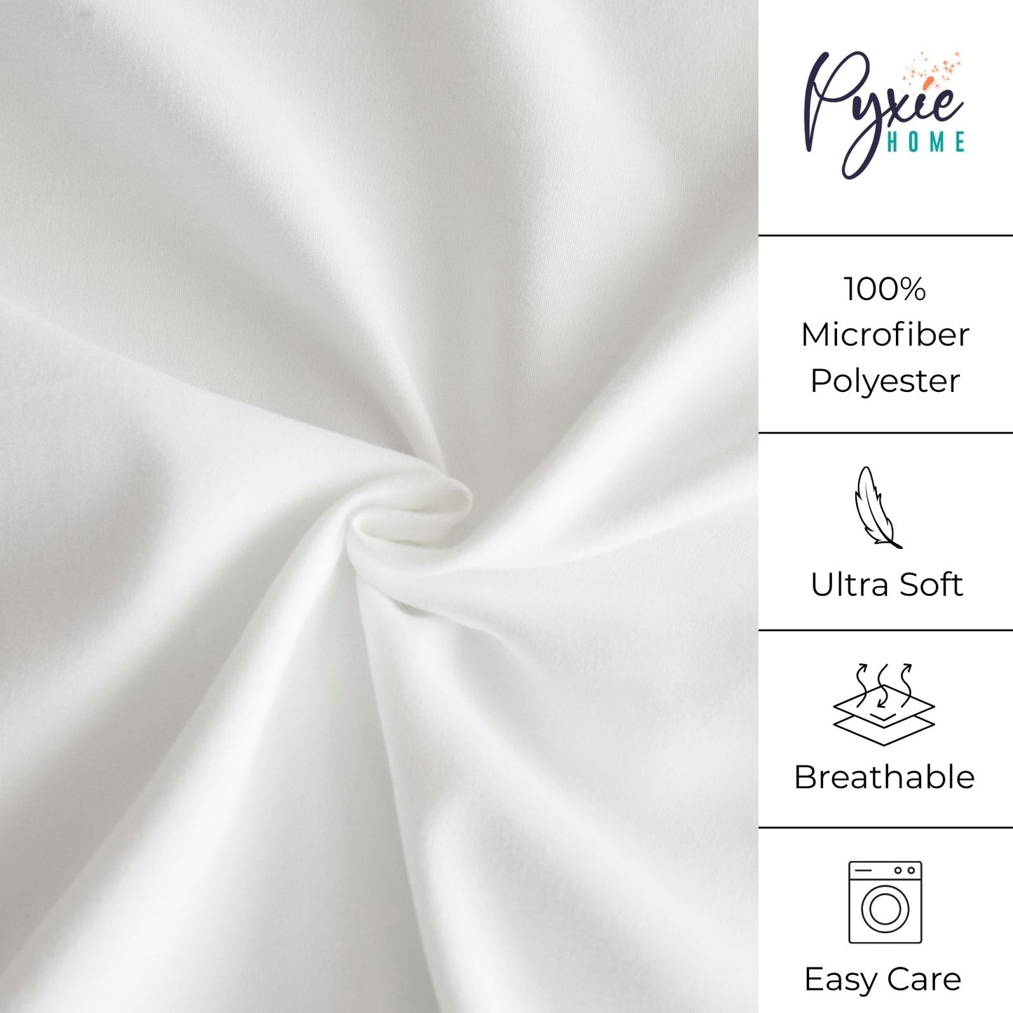 Modern Swirl Embroidery Sheet Set