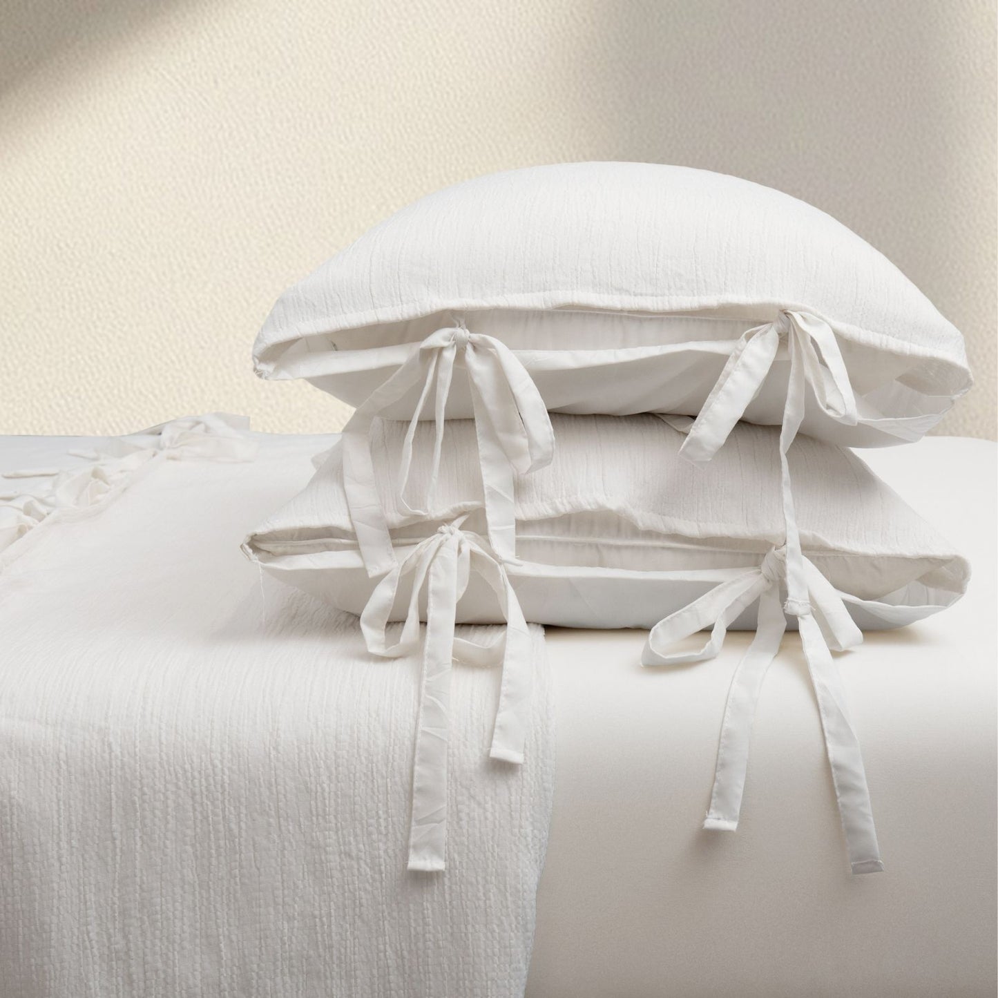 Fashionable Textured Gauze Duvet Set