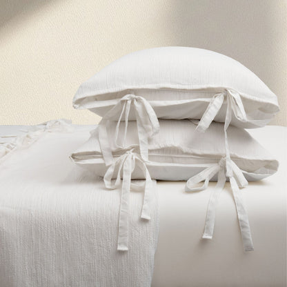 Fashionable Textured Gauze Duvet Set