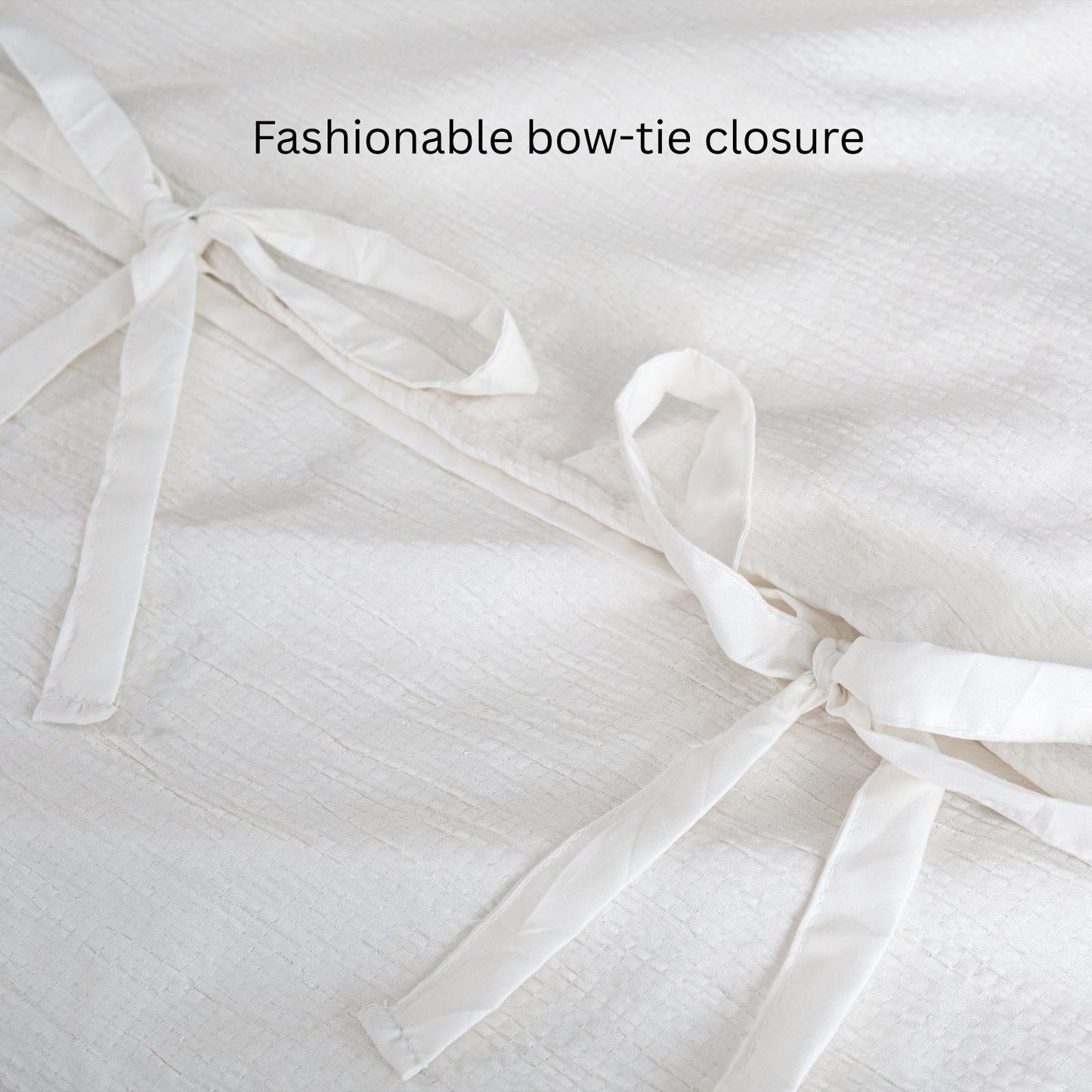 Fashionable Textured Gauze Duvet Set