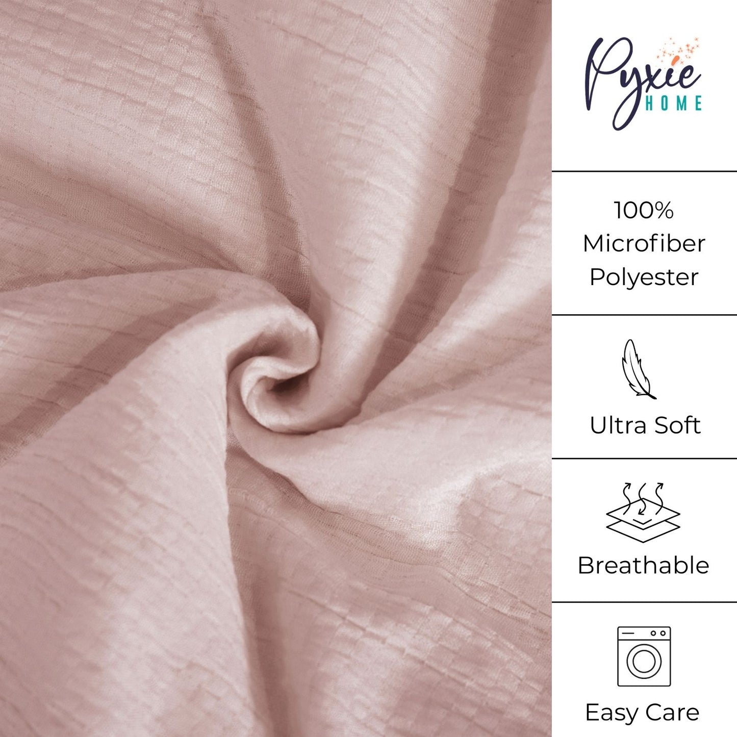 Fashionable Textured Gauze Duvet Set