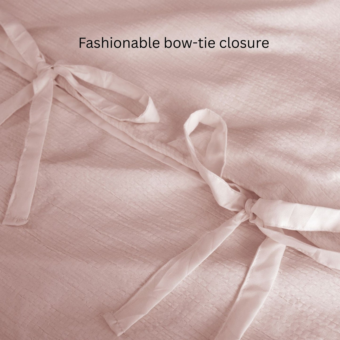 Fashionable Textured Gauze Duvet Set