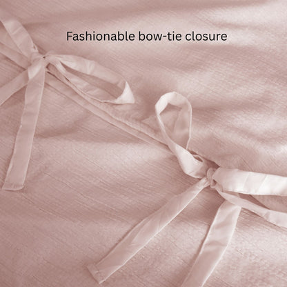 Fashionable Textured Gauze Duvet Set