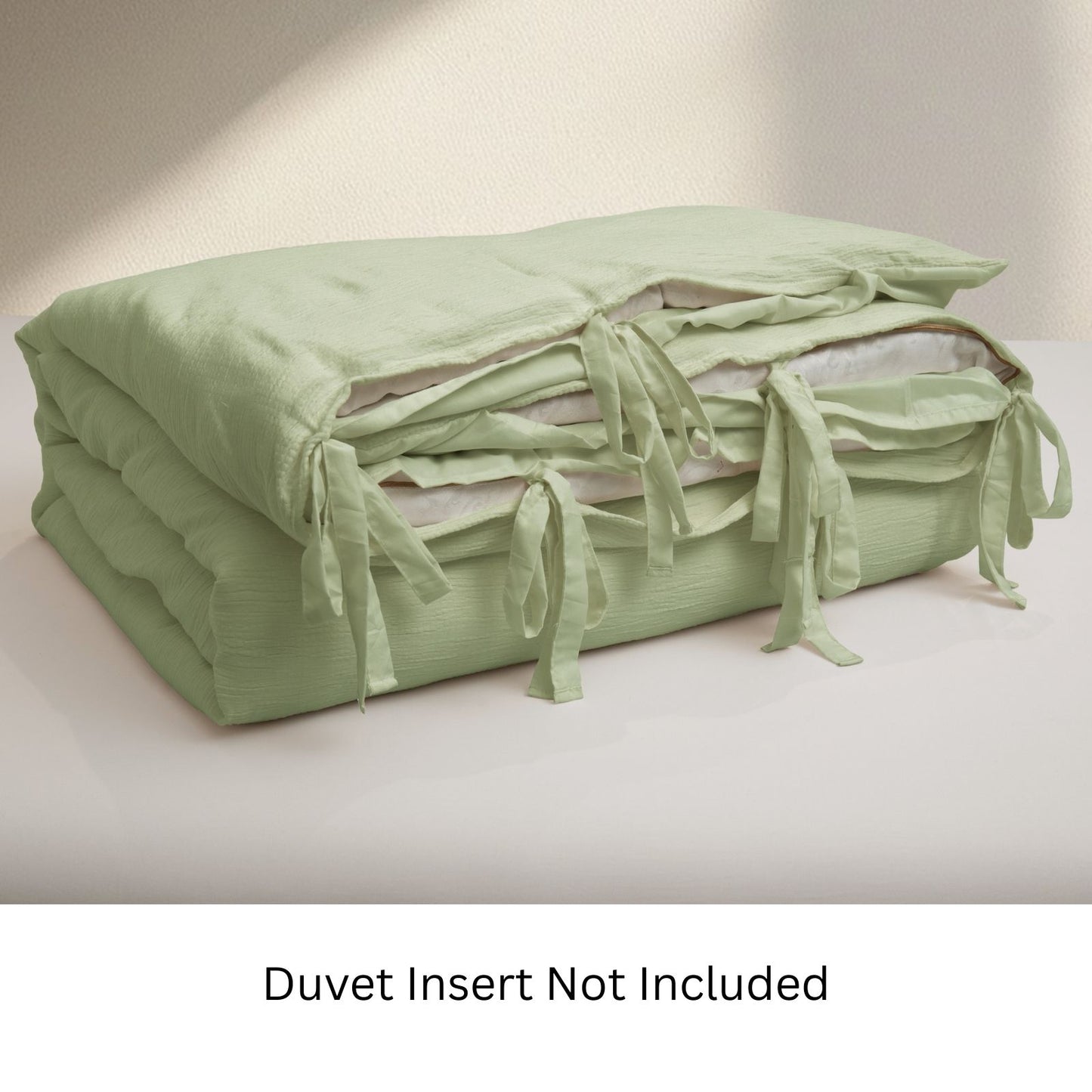 Fashionable Textured Gauze Duvet Set