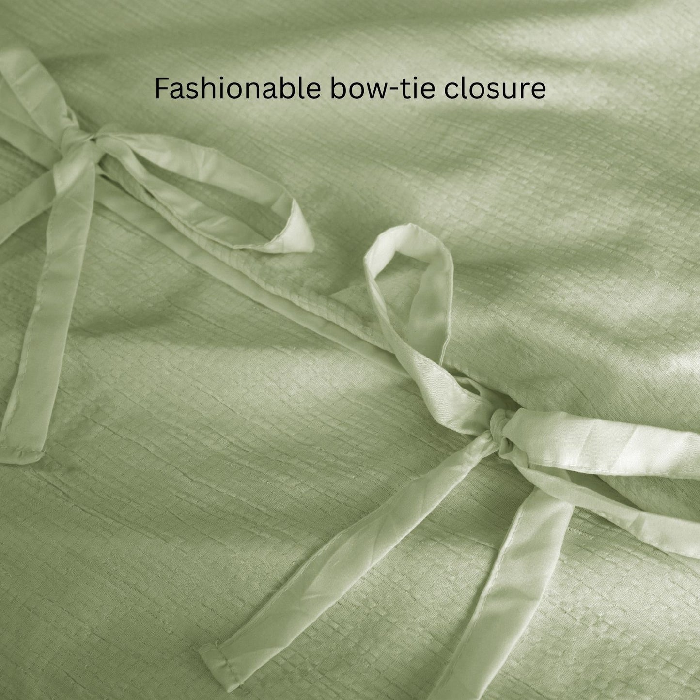 Fashionable Textured Gauze Duvet Set